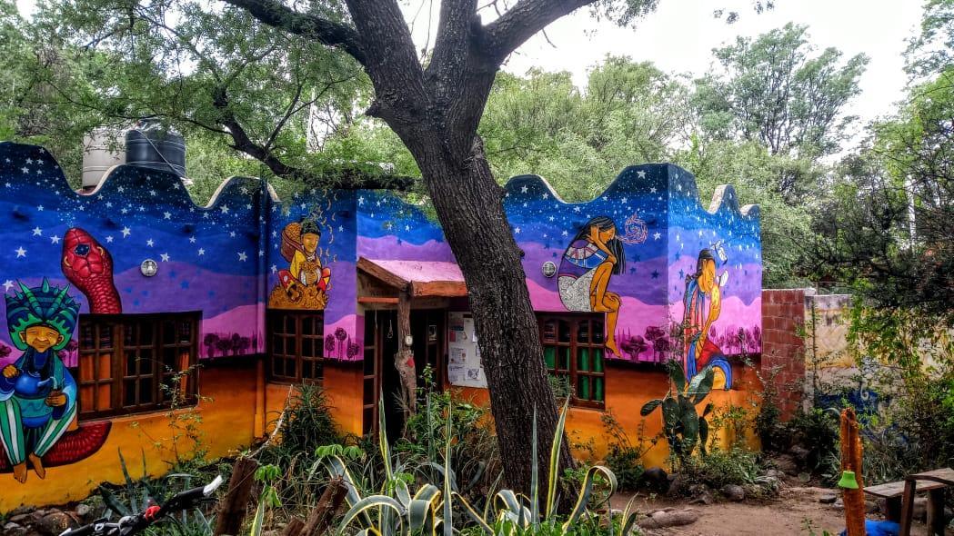 סן מרקוס סיירה Hostel Eco Cultural Giramundo מראה חיצוני תמונה
